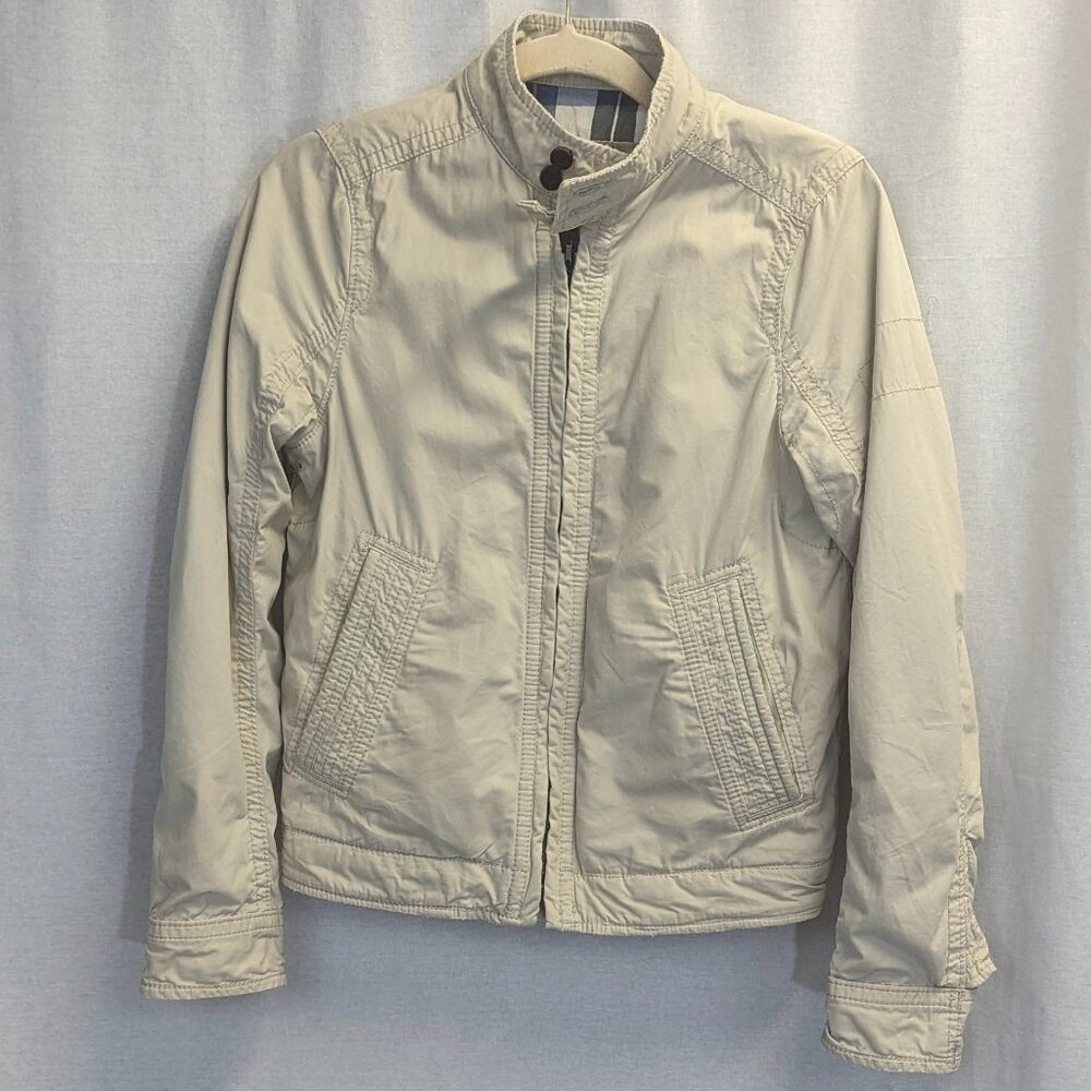 Abercrombie Kids Size Large Hamilton Jacket in Tan